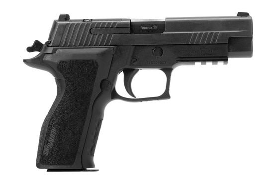 Sig P226 Elite optic ready hammer fired pistol, black.